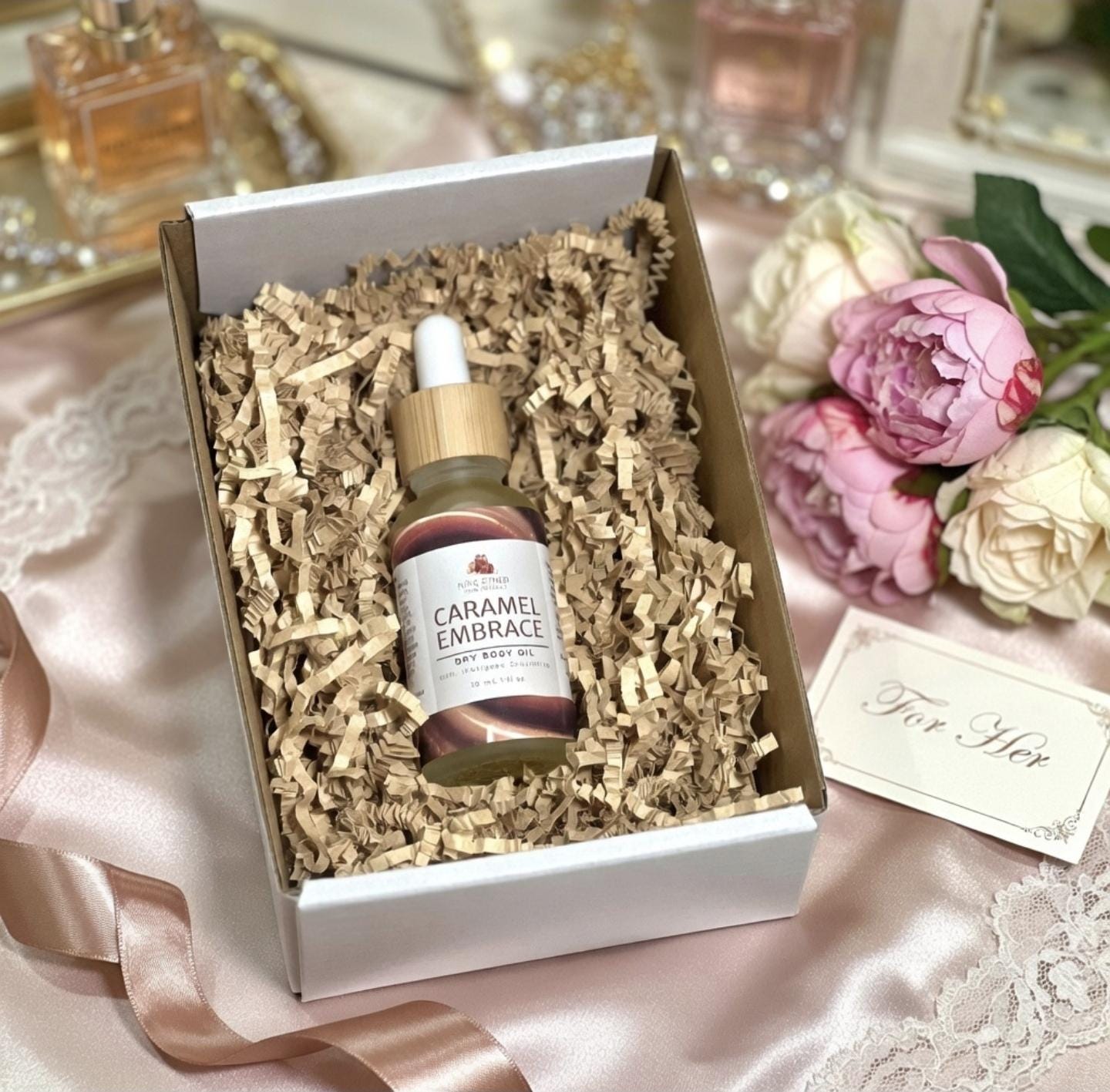 Caramel Embrace Dry Body Oil | Nine Ether Skin Rituals
